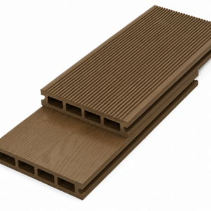 Hollow composite timber decking